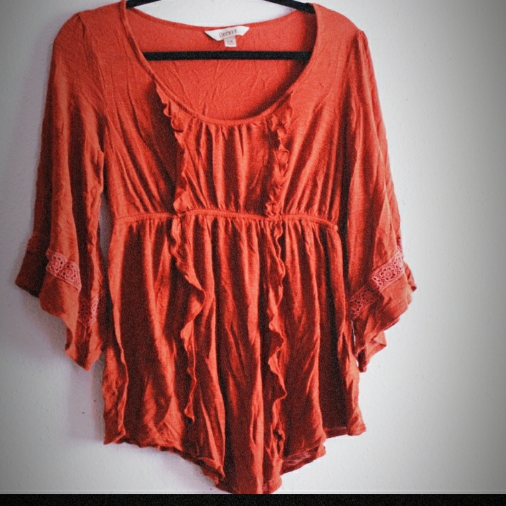 (Bundle Options INSIDE) Decree Burnt Orange Top